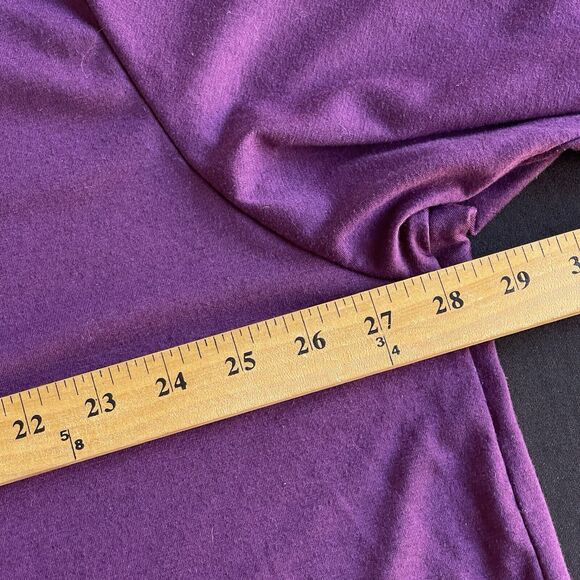 Cat Hair Glitter Shirt Womens Plus Size‎ 3X Purple Novelty Crazy Cat Lady - Picture 6 of 8